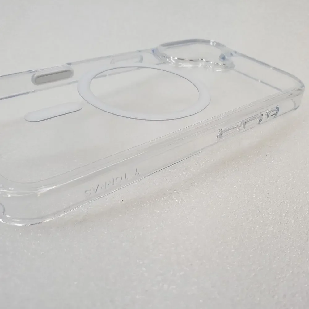 TORRAS Magnetic Clear Case for iPhone 16 6.1 Inch - Clear MagSafe Cover